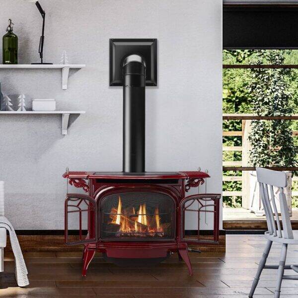 Vermont Castings Intrepid Standing Pilot Gas Stove - La Crosse