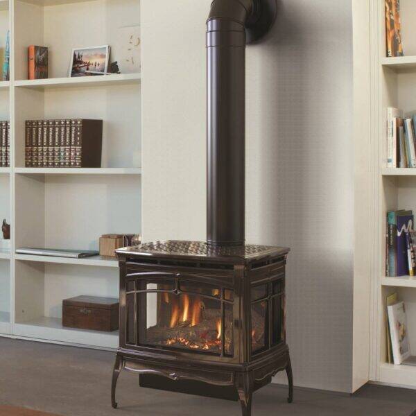 ◆ニチベイ◆ウッドブラインド◆W1220×H920◆O-2506BL7◆ Vermont Castings Intrepid Standing Pilot Gas Stove - La Crosse